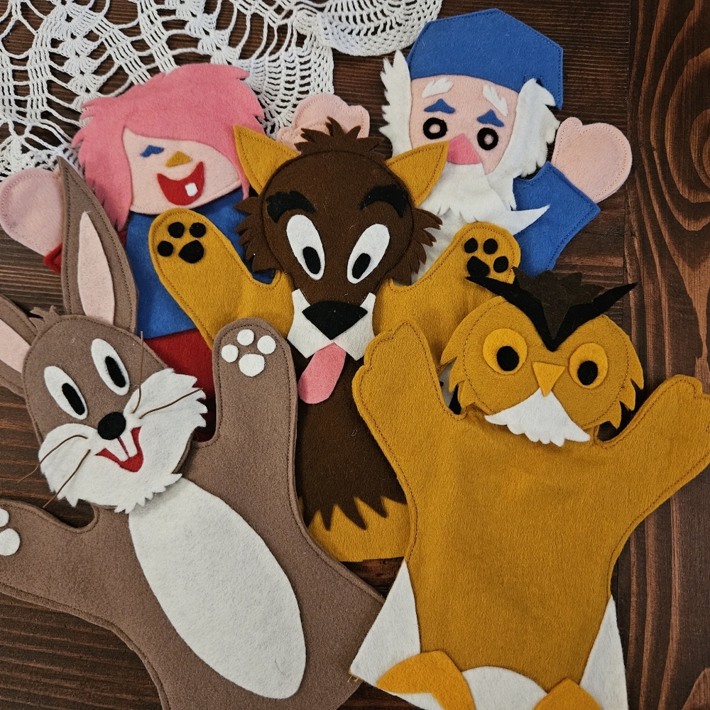 Vintage Hand Puppets